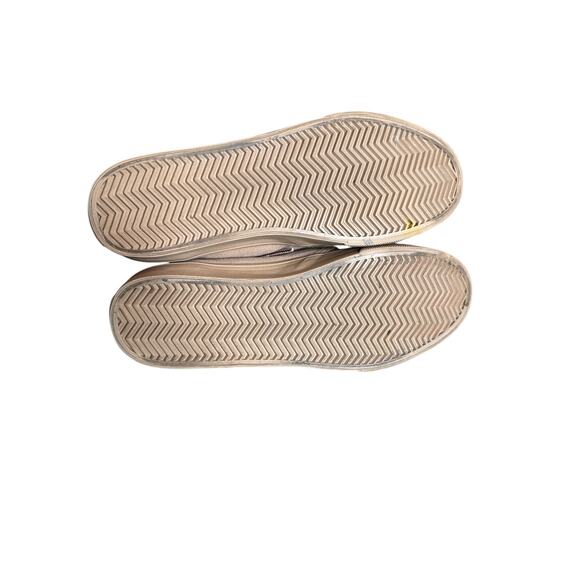 Bangs Unisex Tan Brown Boone Hightop Embroidered Daises Boho Festival Sneaker 8 - Picture 3 of 9